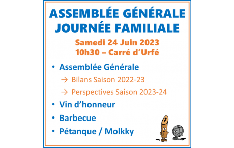 Assemblée Générale 2023