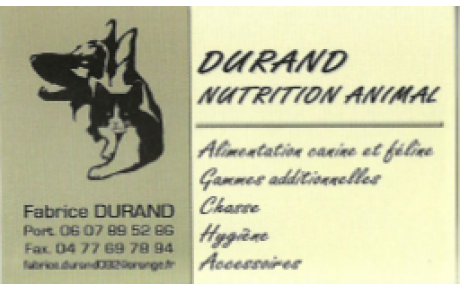 DURAND NUTRITION ANIMAL